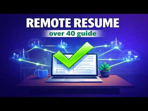 Remote Work Resume Optimization for Professionals Over 40