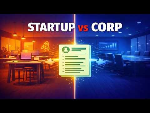 Startup vs. Corporate — Which Resume Strategy Wins for Experienced Professionals