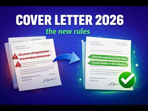 Cover Letter Strategy for Professionals Over 40 — When It Matters, What to Say, and How to Get Read