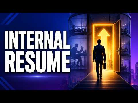The Internal Resume — How to Get Promoted or Transfer When They Already Know You